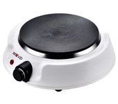 Muvip cocina electrica 1 fuego 1500w 1.5cm de diametro - 5 niveles de potencia - color blanco