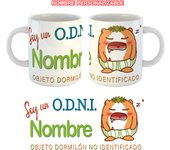 Taza Personalizada O.D.N.I. pon tu nombre en ella ideal para regalo Orca