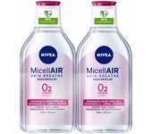 Duplo NIVEA Agua Micelar Piel Seca y Sensible 400ml