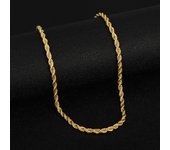 2024NEW Men Neck Chains Cuban Link Chain Women Tennis Chain Miami Curb Necklace Gold Color Rope Chokers Long HipHop Jewelry Gift