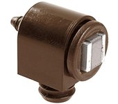 Cierre magnetico nutria taco montaje directo ø10mm k3(6) marrón regulable. placa iman no incluida.