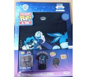 Pop & tee space jam looney tunes lebron james funko + camiseta talla s