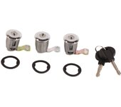 252522 Car Door Lock Barrel Set with Keys for Citroen Berlingo Xsara Door Lock Set for Peugeot Partner 1996-2007 9170.G3 9170.CW