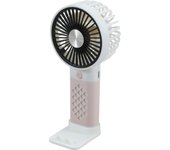 Mini Ventilador de Mano con soporte para móvil, con Batería Lition, Ventilador Personal Alimentado por USB, 3 Velocidades,Ventilador de Bolsillo Silencioso, Ventilador de mano ,Viento fuerte, aplicable para exteriores, escuela, trabajo, camping, enfriamie