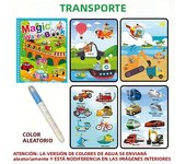 1pcs Magical Book Water Drawing Montessori Toys Reusable Coloring Book Magic Water Drawing Book Sensory Early Education Toys