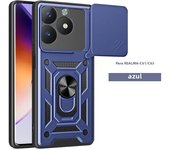 Slide Lens Protection Ring Bracket Case for Realme C67 GT 6T 6 3 Neo 6 5 C 65 63 61 55 53 53 51 35 33 2023 4G 5G Otter Cover Box