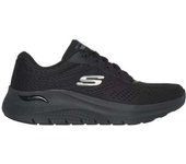 Zapatillas Skechers Arch Fit para mujer en color negro