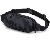 Riñonera pequeña para deportes al aire libre, bolsa de ciclismo informal para hombres y mujeres, riñonera para correr