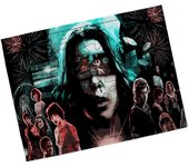 MERCHANDMANIA PUZZLE PEQUEÑO 48 PIEZAS CON MARCO extrañas cosas personajes mundo reves rompecabezas puzle para adulto serie famosa once