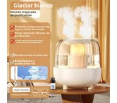 XImi New 5L large capacity humidifier usb double fog spray low noise home bedroom office night light essential oil diffuser