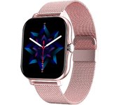 Smart Watch 1.69 Inch Full Touch Screen Fitness Tracker Call Smart Watch for Android iOS Mesh Band 51*40*12mm