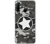Tumundosmartphone Funda Gel Tpu para Huawei Honor 20 Lite diseño Camuflaje 02 Dibujos