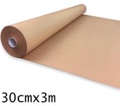 1 Roll 30cm x 3m/5m/10m of Kraft Paper Roll for Gift Wrapping Moving Packing Brown Paper Roll for Painting