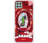 Funda original compatible con Samsung Galaxy A22 5G - Rick y Morty Pickle Rick