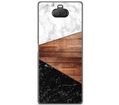 Tumundosmartphone Funda Gel Tpu para Sony Xperia 10 Plus diseño Mármol 11 Dibujos