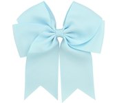 Cute 6 Inch Colorful Bow Elegant Hair Clip Child Grosgrain Ribbon Hairgrips Hairpin Headwear Girl Hair Accessories Wholesale