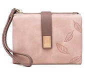 Carterasparahombre Monedero Mujer, Cartera Cuero Mujer, Cartera Pequeña Mujer Cartera Pequeña Suave Cómoda y Dulce con Muchas Ranuras para Tarjetas