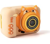 Cámara infantil de dibujos animados azul   con doble disparo y función de vídeo, cámara de fotos y vídeo para niños y niñas, juguete creativo de juegos, cámaras digitales compactas, regalo para cumpleaños, detalles de comunión, regalo popular, tenden