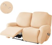 MA Funda de sofá reclinable elástica de Color sólido de 1/2/plazas, fundas de Spandex elásticas para sillón, fundas de sofá extraíbles para el hogar,función dividida,  Lazyboy, Chivas Regal Chivas