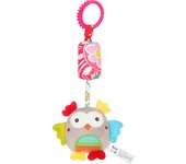 Colgante de cochecito de bebé con forma de carillón de viento, conejo, abeja, pájaro, búho, perro, colgante para coche, campana de cama, juguete