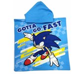 Sun City Poncho Microfibra Piscina Playa Sonic 110 X 55 Cm - Absorbente, Compacto, Ligero