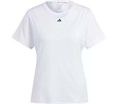 Camiseta de Manga Corta Adidas D4T para mujer en color blanco