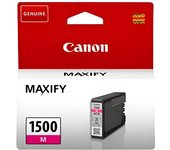 Cartucho de Tinta Magenta Canon PGI-1500 M Original para Impresoras Maxify MB2050-MB2150-MB2155-MB2350-MB2750-MB2755 - Alta Calidad