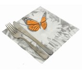 MONOUSO | Servilleta de Papel Punta-Punta 40x40cm "Margas" (50 Uds)
