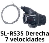 Shimano RS35 Tourney SL-RS35 Revoshift Bike Twist Shifter Lever 3*6s 3*7s 18S 21s Bicycle Comb RS35 as RS31 RS36