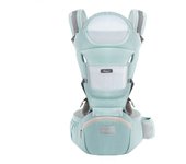 Fular portabebé para recién nacidos ,Portabebés Versátil 9 en 1 with Almohadilla Lumbar, Porta bebés Manos gratis, Fular PORTEO elástico y ergonómico, Liviano Baby Carrier para niños de entre 3 y 15 kilos,