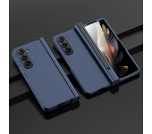 Plastic Shell Membrane Phone Case for Samsung Galaxy Z Fold 6 5 4 3 Fold6 Fold5 Fold4 Fold3 with Pen Slot Hinge Protection Cover
