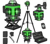 Nivel láser de 16 líneas 4D, máquina autonivelante de 3 °, herramienta de nivelación de batería recargable por USB, niveles horizontales y verticales ﻿Nivel lazer,Incluye soporte