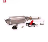 NC700 Slip On Exhaust For HONDA NC700 NC750 NC750X 2012-2017 NC 700 Motorcycle Muffler Exhaust Middle Link Pipe