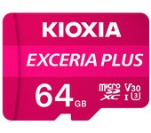 Memoria USB MICRO SD KIOXIA 64GB EXCERIA PLUS UHS-I C10 R98 CON ADAPTADOR