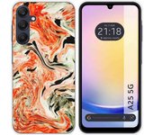 Funda Silicona para Samsung Galaxy A25 5G diseño Mármol 12 Dibujos
