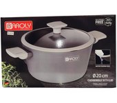 OLLA BAROLY - 4.5 LITROS - APTA PARA INDUCCION - ANTIADHERENTE  - ALUMINIO FORJADO
