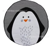 Colchoneta para gateo con aire acondicionado, colcha, Panda, Conejo, Zorro, Mariposa, León, jirafa, CISNE y mono.