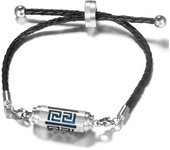 Black Tree Of Life Leather Aromatherapy Bracelet Stainless Steel Diffuser Bracelet Women Essential Oil Perfume Lockets Jewelry