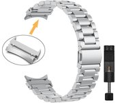 No Gaps Bands for Samsung Galaxy Watch 6 Classic 47mm 43mm Stainless Steel Bracelet Galaxy Watch 4 5 6 40mm 42mm 44mm 45mm 46mm
