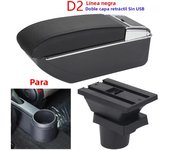 For Volkswagen UP Armrest Box For Skoda Citigo VW UP Seat Mii Car Armrest Storage Box Car Accessories Auto Retrofit parts