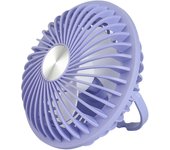 FGNS Mini Ventilador De Escritorio con Batería Lition, Ventilador Colgante Portátil, Pequeño Ventilador Portátil, Ventilador Personal Alimentado por USB, 3 Velocidades Ajustables  Para El Hogar, exteriores, escuela,Oficina O Coche.