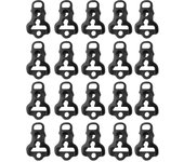 10/30 pcs Camping Awning Tent Guyline Runner Guy Lines Stopper Cord Rope Tightener Tensioner Backpack Equipment Accessories