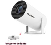 DITONG HY300 Plus Projector Android 4K 1280*720P Video Cinema Outdoor Portable Outdoor home hd led Projetor hy300 pro Upgraded