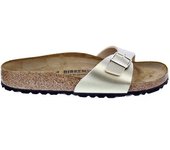 Birkenstock Mujer Chanclas modelo Madrid Narrow Oro