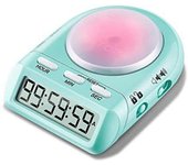Scaleshaped temporizador con Luz Records Silencioso Sonido ajustable