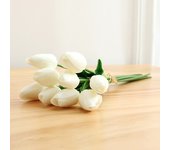 Artificial Tulip Flowers False Fake Bouquet Real Touch Home Wedding Party Decor Gift for friend Good Mood