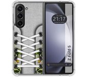 Funda Silicona Antigolpes para Samsung Galaxy Z Fold 5 5G diseño Zapatillas 08 Dibujos