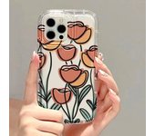 Soft Silicon Flower Case for Xiaomi Poco X3 Pro F5 Mi 14 13 12 11 Lite 5G Ne 11T 12T 13T Pro Transparent Fundas Covers