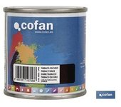 Cofan Esmalte Sintético de Alta Calidad (125 Ml) - Tabaco Oscuro
