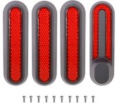 Front Rear Wheel Cover Protect Shell For Xiaomi Electric Scooter Pro 2/1s/M365 Pro Safety Reflective Tube Night Reflector Parts